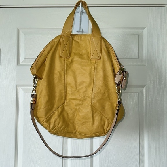 orYANY  shoulder bag  YELLOW crossbody foldover - Picture 6 of 8